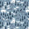 Sweatshirt - Northern Animals Mountain Blue