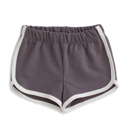 French Terry Shorts - Solid Charcoal