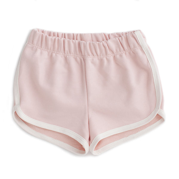 French Terry Shorts - Solid Pink