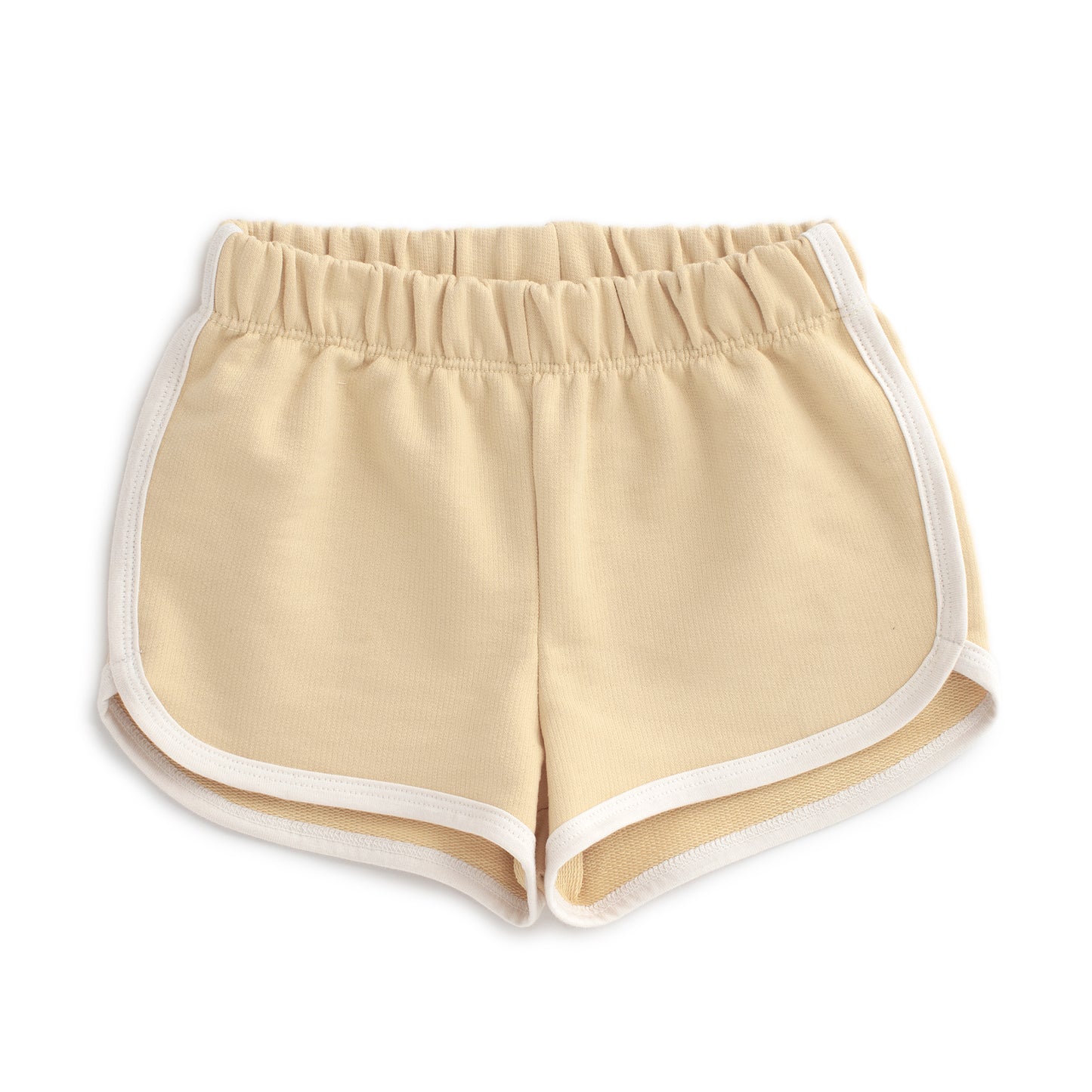 French Terry Shorts - Solid Yellow