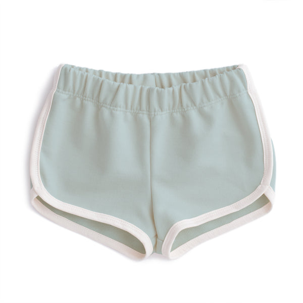 French Terry Shorts - Solid Pale Blue