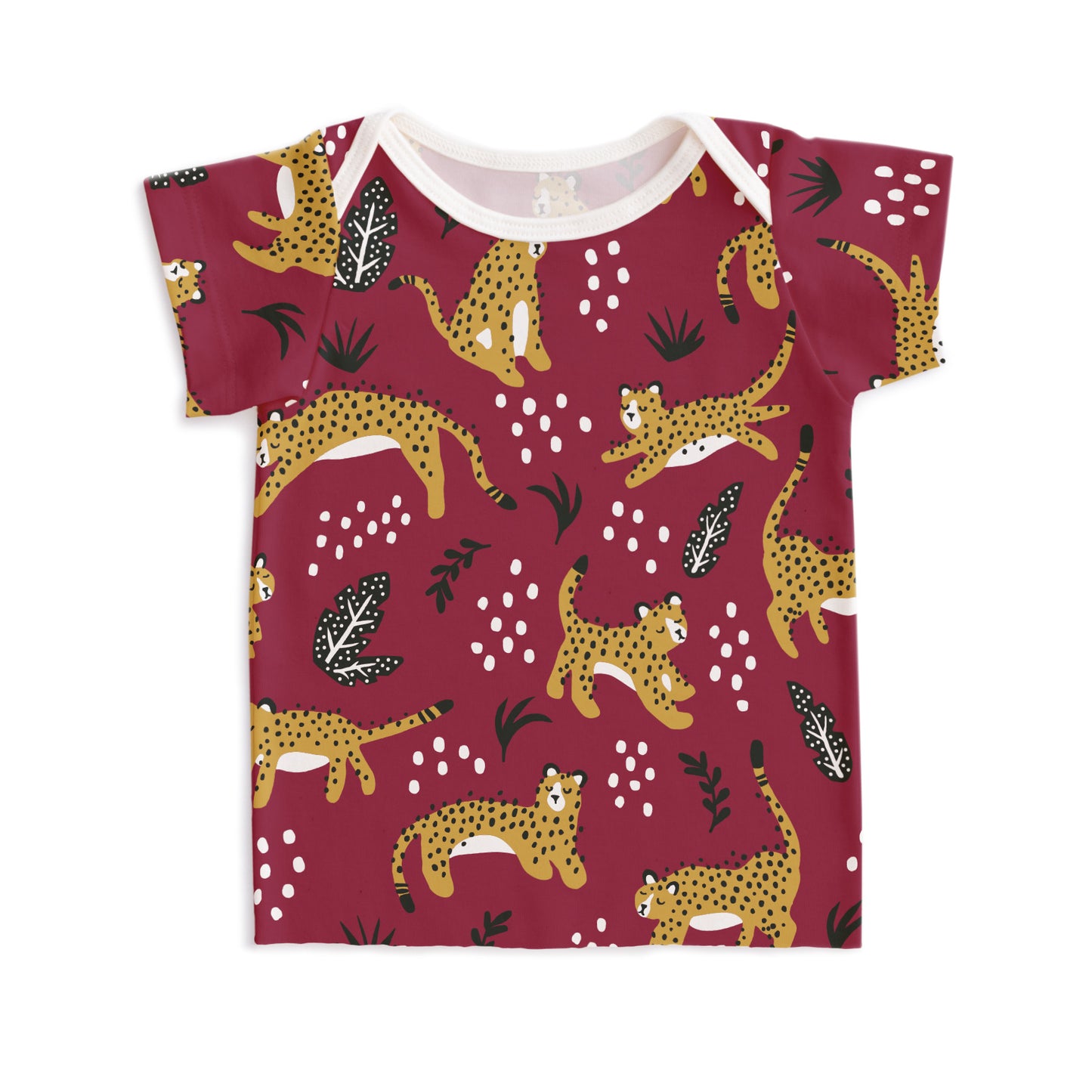 Short-Sleeve Lap Tee - Wildcats Plum