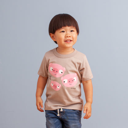 Families Belong Together x WWF Short-Sleeve Tee - Pigs by Robin Rosenthal