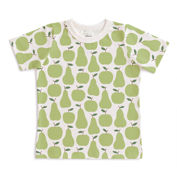 Short-Sleeve Tee - Apples & Pears Green