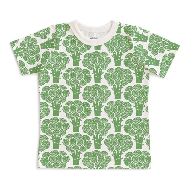 Short-Sleeve Tee - Broccoli Green