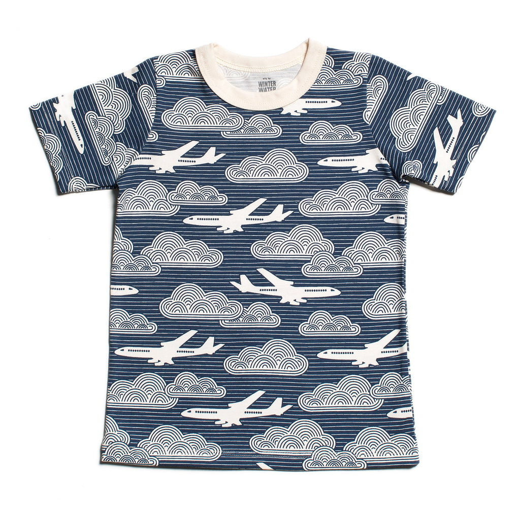 Short-Sleeve Tee - In The Clouds Navy