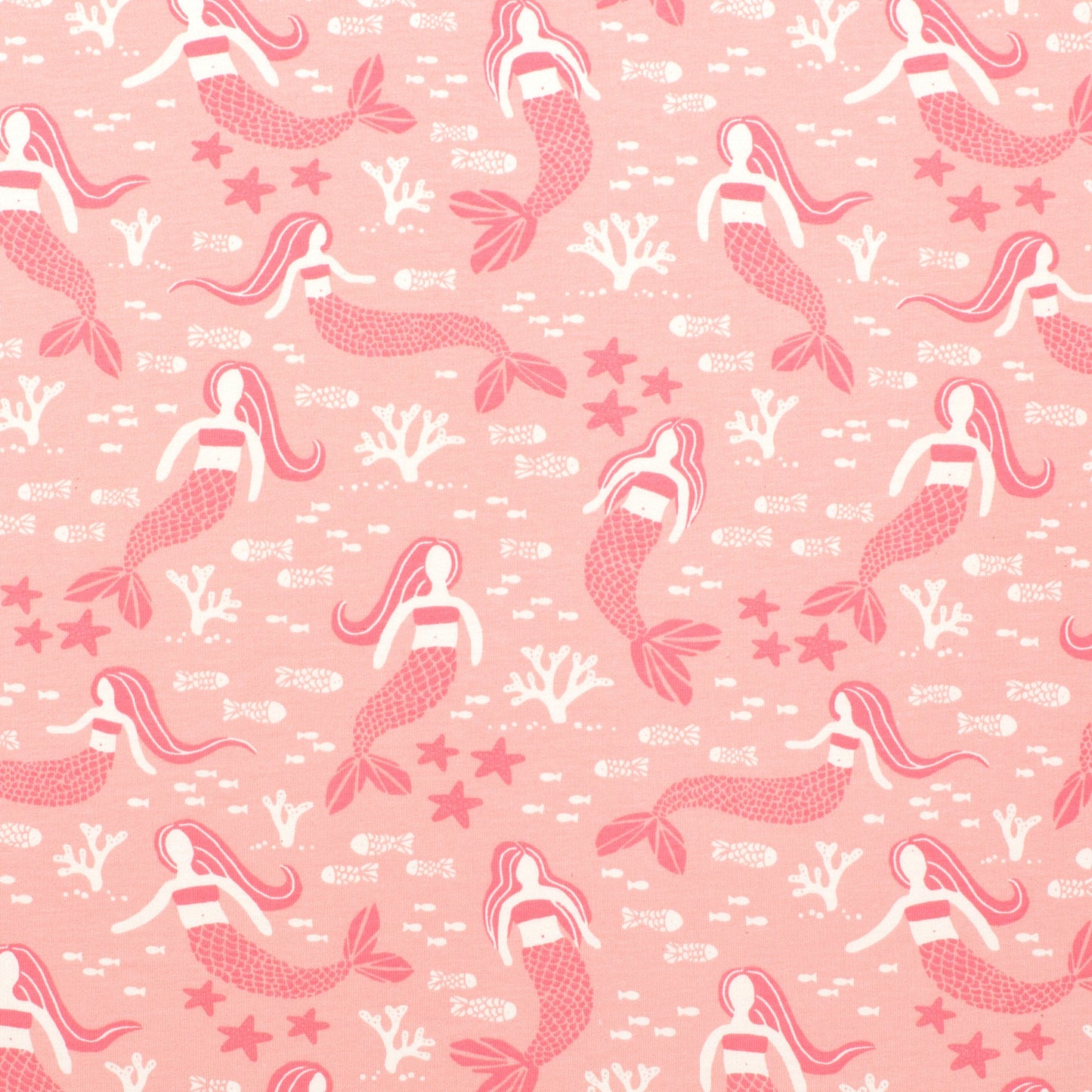 Short-Sleeve Lap Tee - Mermaids Pink