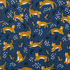 Fitted Crib Sheet - Wildcats Navy