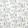 Calgary Dress - Winter Scenic Pale Blue