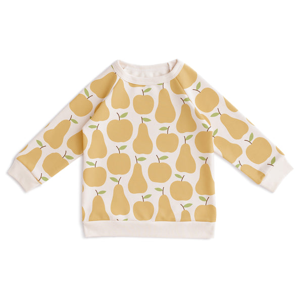 Sweatshirt - Apples & Pears Yellow