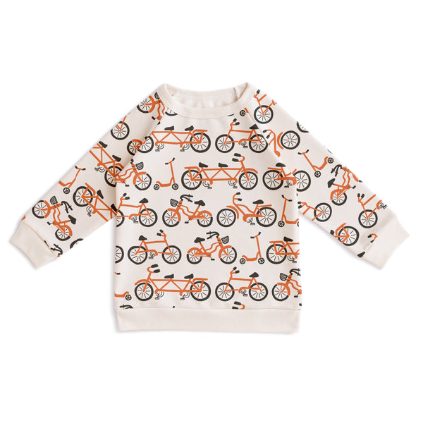 Sweatshirt - Bikes Orange