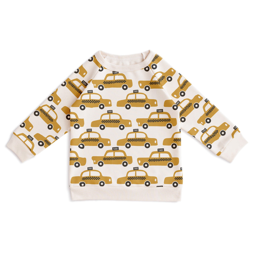 Sweatshirt - Taxi Cabs Yellow