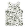 Tank Top - Campground Forest Green