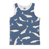 Tank Top - Narwhals Blue