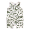 Tank Top Romper - Campground Forest Green