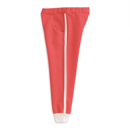 Track Pants - Solid Scarlet Red