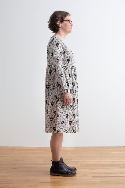 Copenhagen Dress - Bears Black