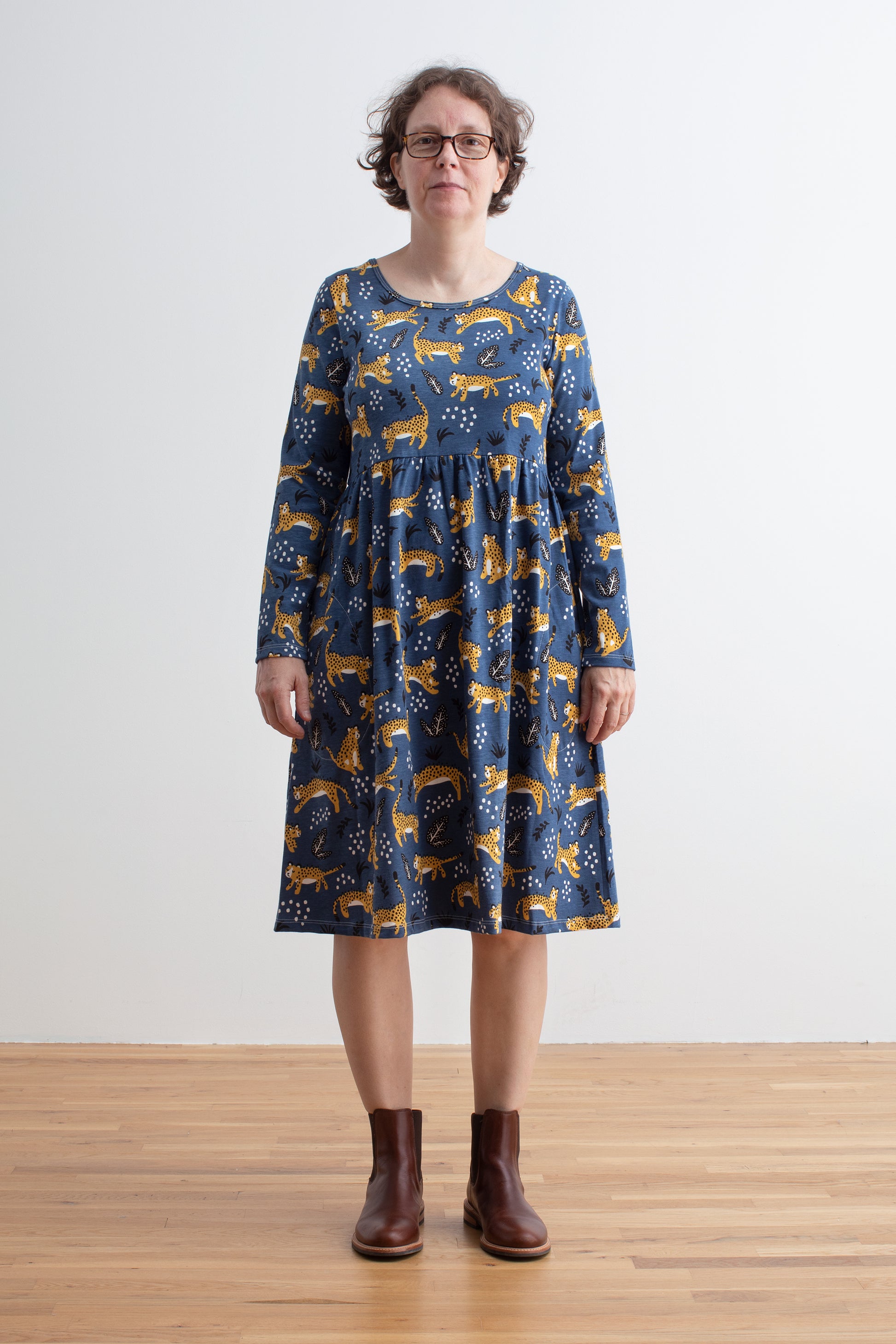 Women’s Copenhagen Dress - Wildcats Navy – Winter Water Factory